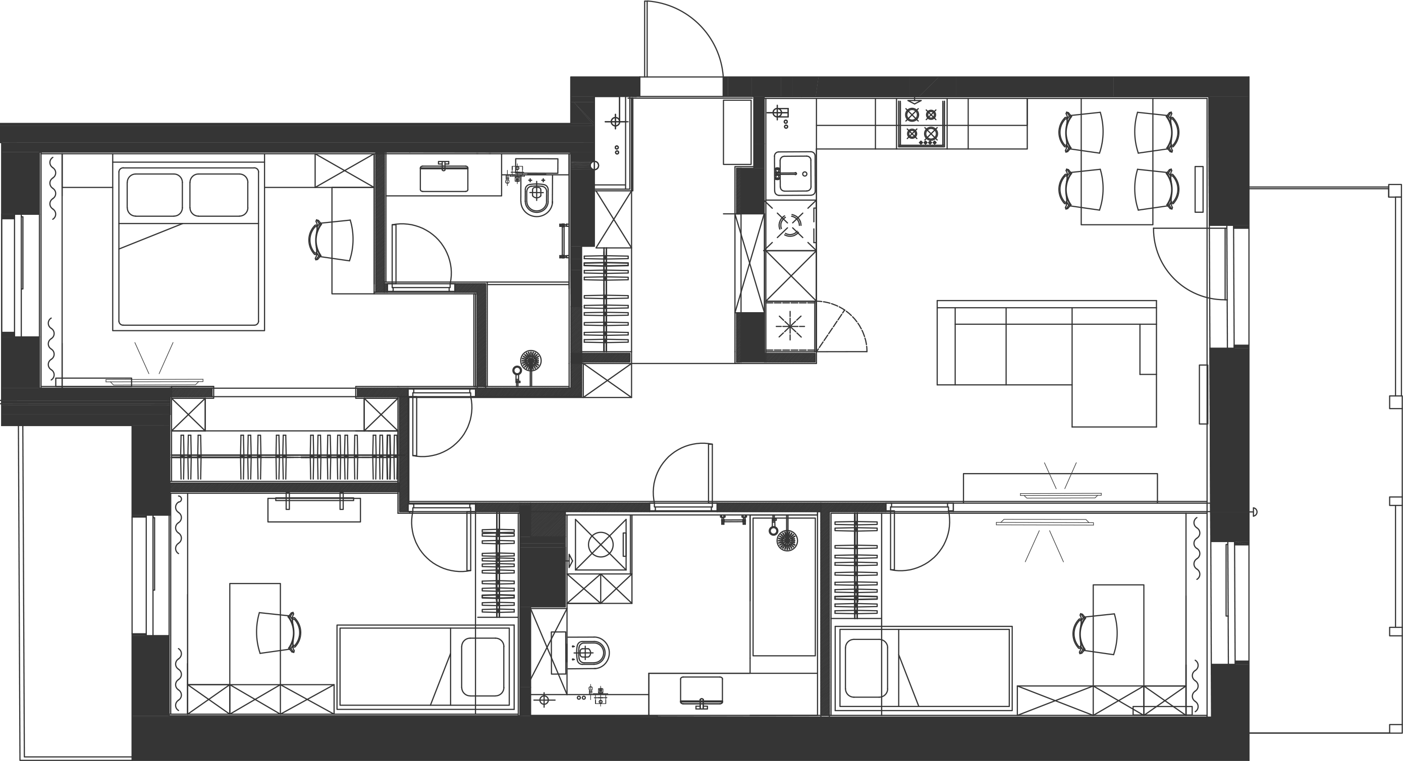 Планировка проекта Новая Боровая 27